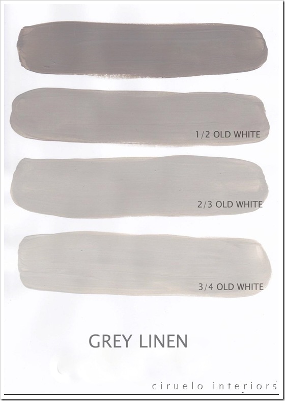 Grey Linen og Old White
